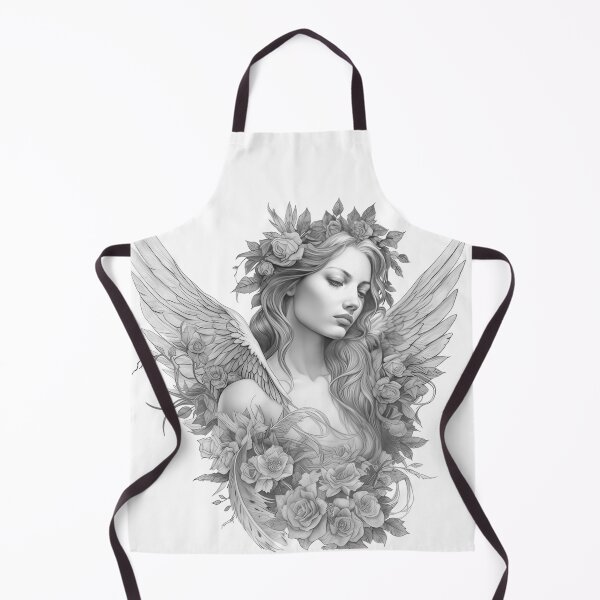 Item preview, Angels with wings and plants designed and sold by Tomioka-Art.