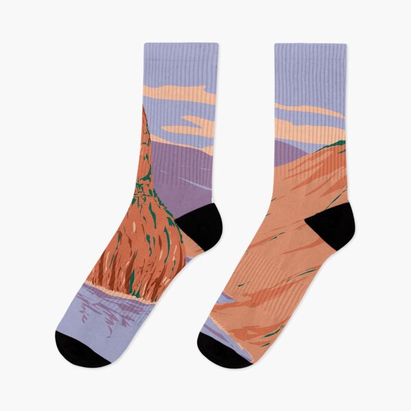 Item preview, Flaming Gorge National Recreation Area Travel Art Vintage designed and sold by KrisSidDesigns.