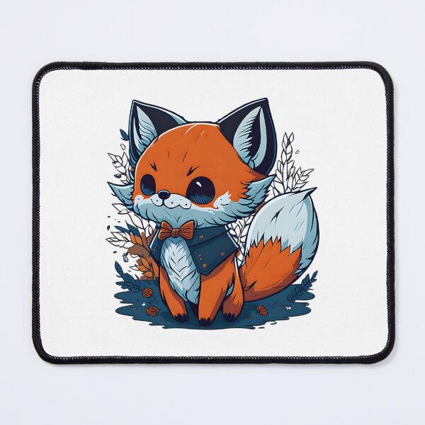 Item preview, Kawaii Adorable Cartoon Dapper Fox Design designed and sold by MoxieVibe.