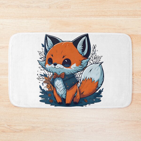 Item preview, Kawaii Adorable Cartoon Dapper Fox Design designed and sold by MoxieVibe.