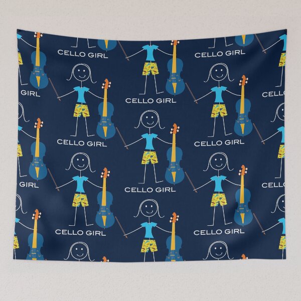 Item preview, Funny Womens Cello Girl designed and sold by diemvuong4.
