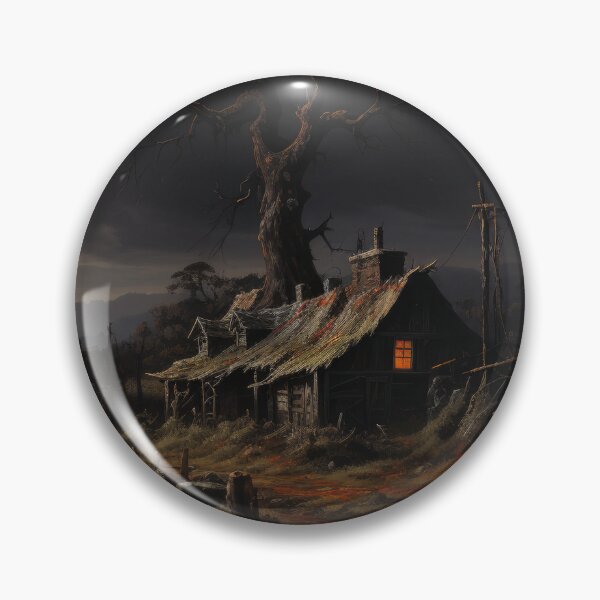 Item preview, Haunted House of 1820 - AI Oil Painting designed and sold by AIPICCRAFT.