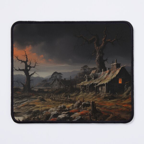 Item preview, Haunted House of 1820 - AI Oil Painting designed and sold by AIPICCRAFT.