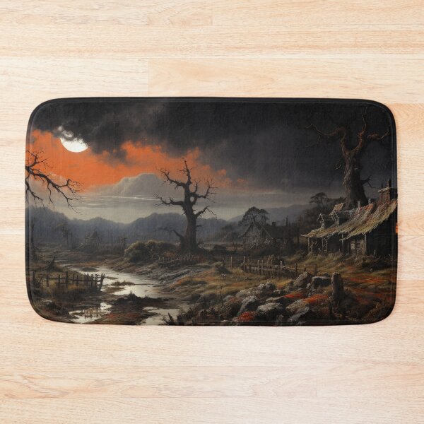 Item preview, Haunted House of 1820 - AI Oil Painting designed and sold by AIPICCRAFT.