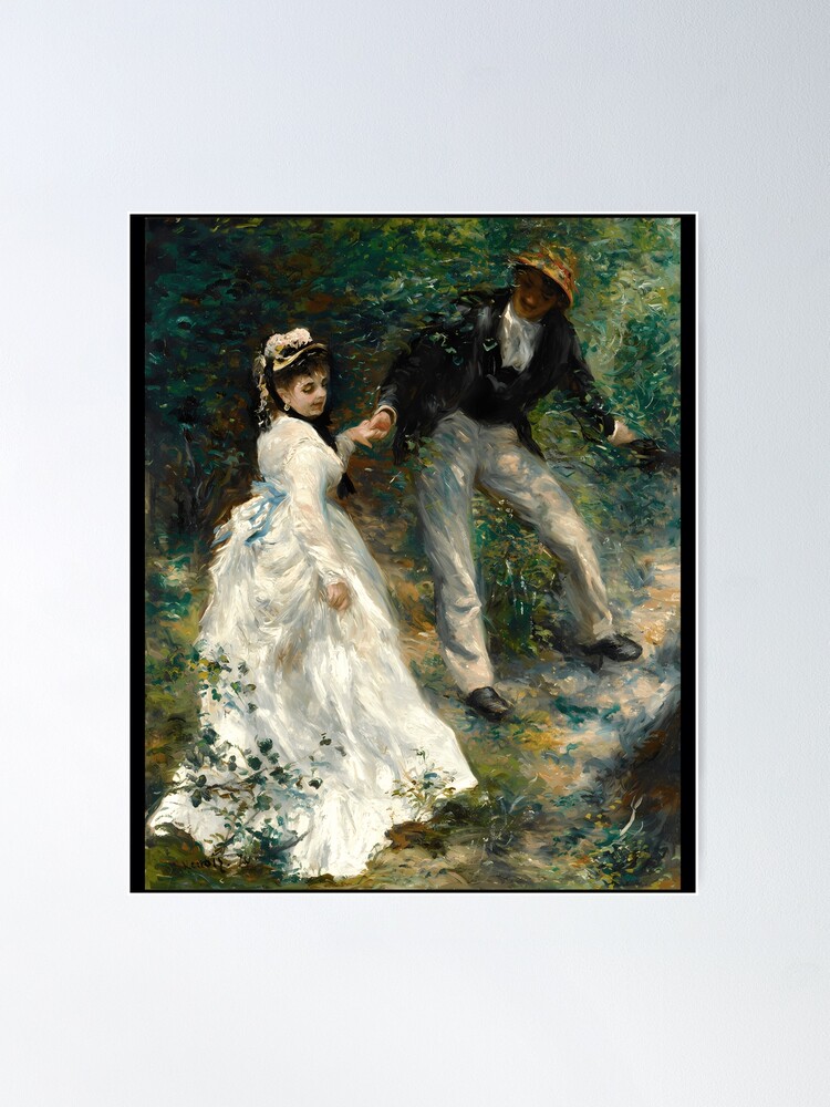 Pierre Auguste Renoir la Pro ade Impressionist French Artist Long Poster