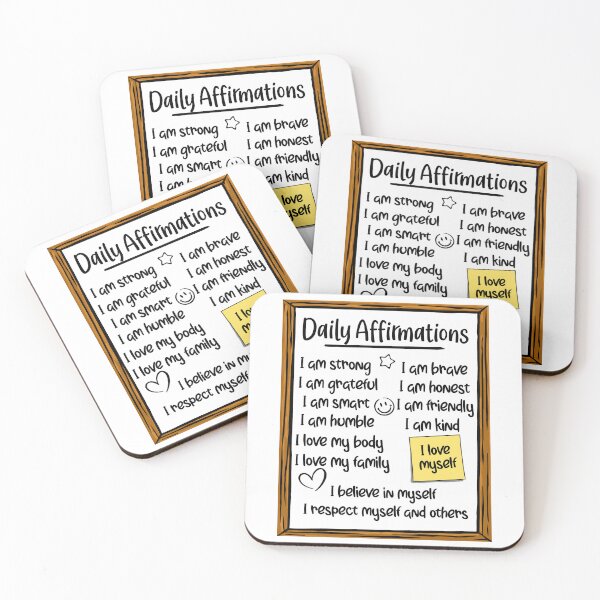 Item preview, Daily Affirmations designed and sold by Carlo Betanzos.