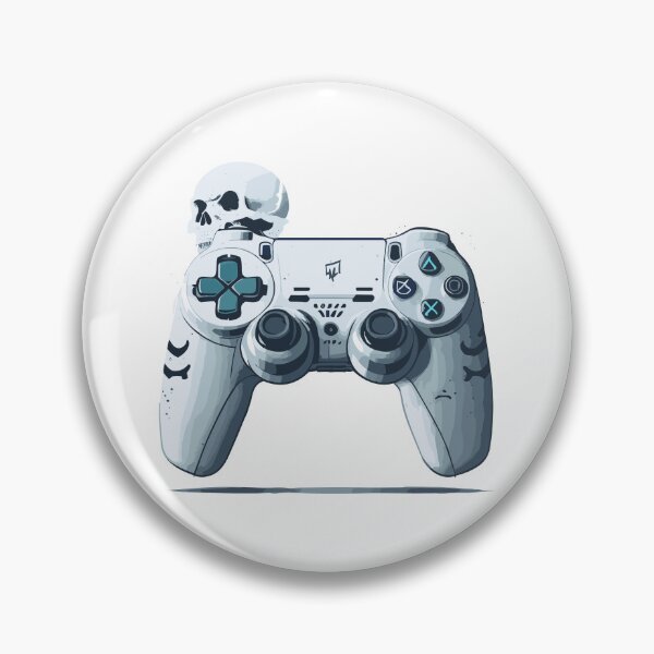 Artikelvorschau, Schädelkopf - PS5-Controller entworfen und verkauft von Print Alpha.