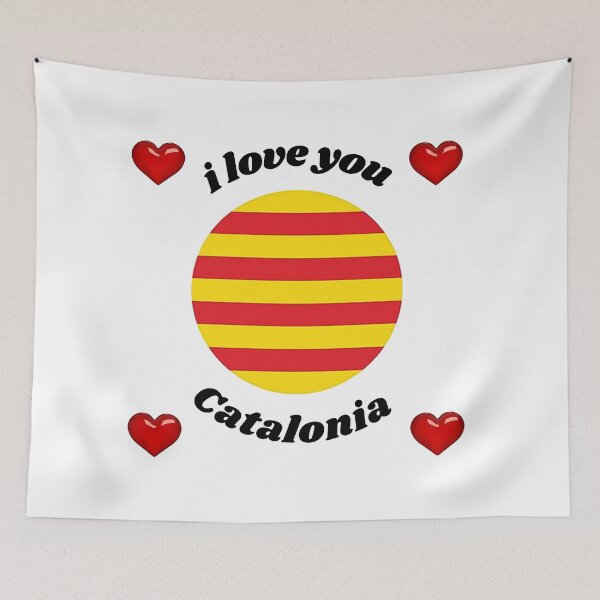 Item preview, catalonia flag designed and sold by CARANIACLS.