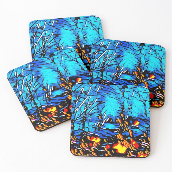 Item preview, forrest on fire designed and sold by kattilako.