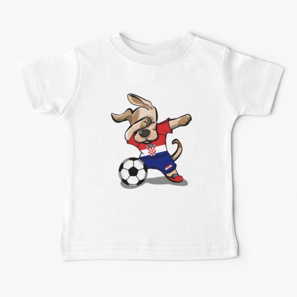 Croatia Deluxe Football Jersey Design Baby One-Piece for Sale by