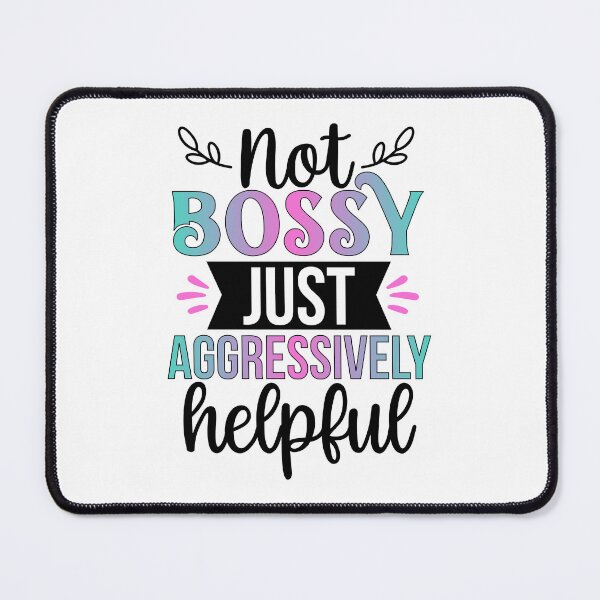 Item preview, Not Bossy… Helpful  designed and sold by Lily-South.