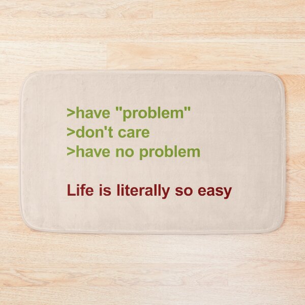 Item preview, Life is easy greentext designed and sold by easymoder.