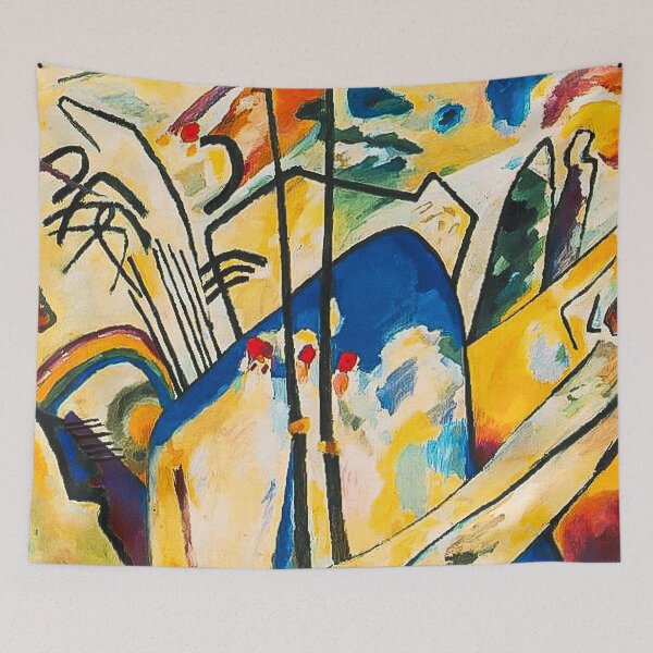 Item preview,  Kandinsky | Composition IV, 1911 designed and sold by BossyCatHome.