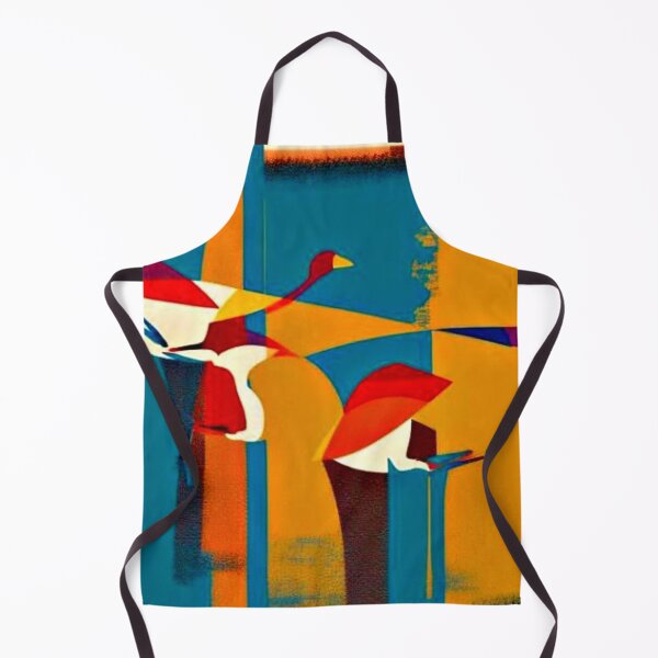 Item preview, Storks reflected in lake at sunset designed and sold by George Hutton Hunter.