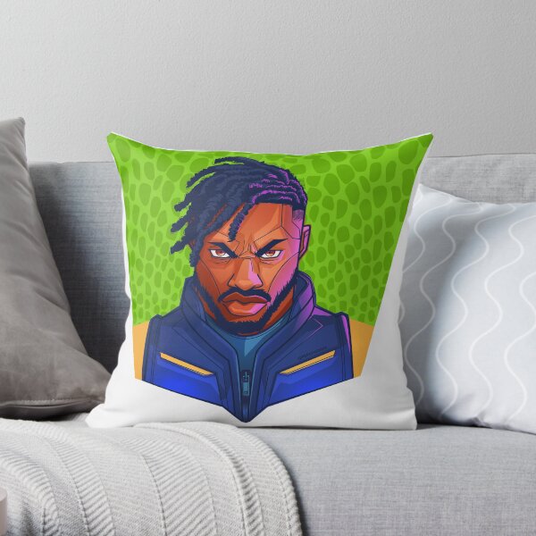 Kilmonger Was Right Throw Pillow