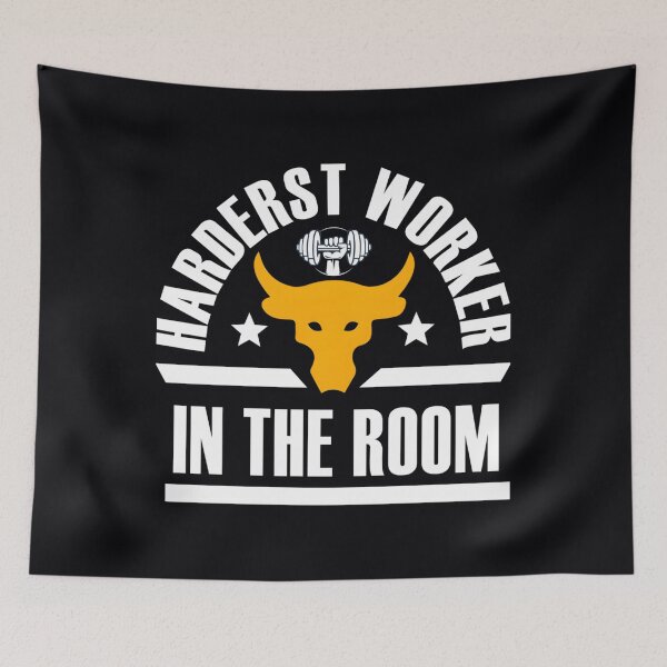 Item preview, HARDEST WORKER IN THE ROOM 	 		 designed and sold by bajcqarm8.