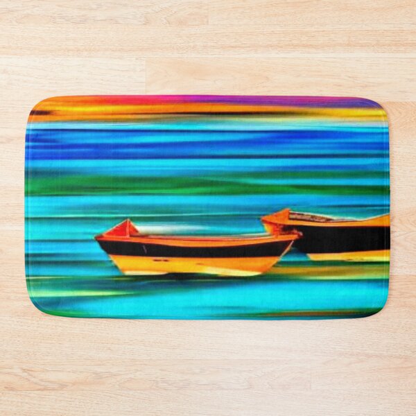 Item preview, Boats at sunset designed and sold by George Hutton Hunter.