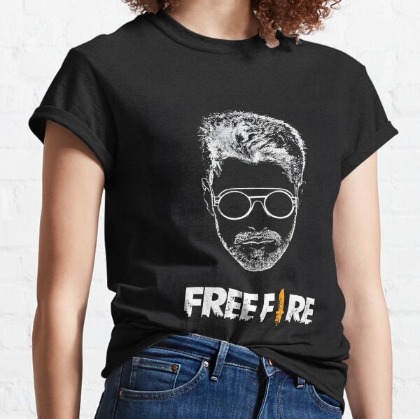 Men's Free Fire Garena Game T-shirt, top de moda feminino, esporte