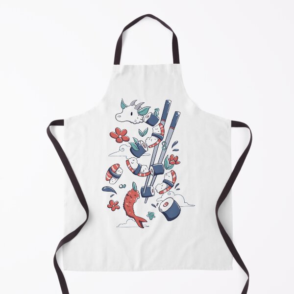 Item preview, Dragonmaki Funny Sushi by Tobe Fonseca designed and sold by Tobe Fonseca®.