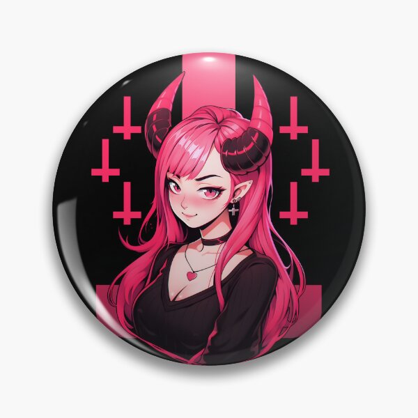 Item preview, Devilish Girl, Anime Devil Girl designed and sold by TheeDigitalDen.
