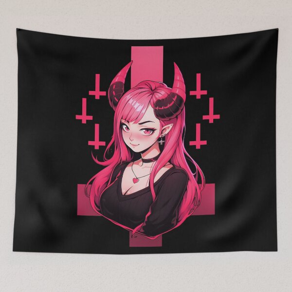 Item preview, Devilish Girl, Anime Devil Girl designed and sold by TheeDigitalDen.