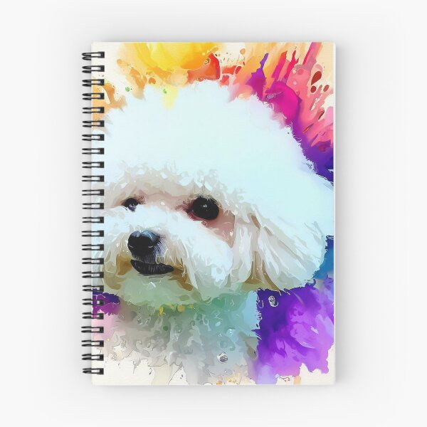 Item preview, Bichon Frise Splash Art designed and sold by The Digital Compass.