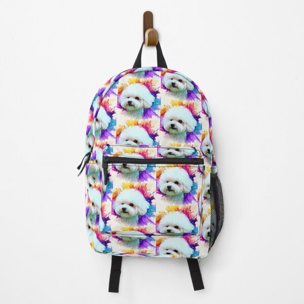 Item preview, Bichon Frise Splash Art designed and sold by The Digital Compass.