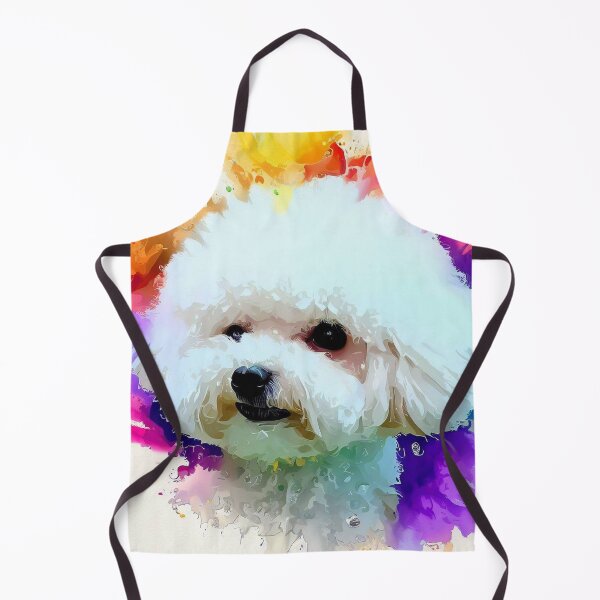 Item preview, Bichon Frise Splash Art designed and sold by The Digital Compass.