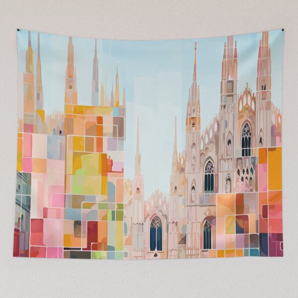 Item preview, Milan Cathedral Abstract Art - Italy designed and sold by ArsUrbis.