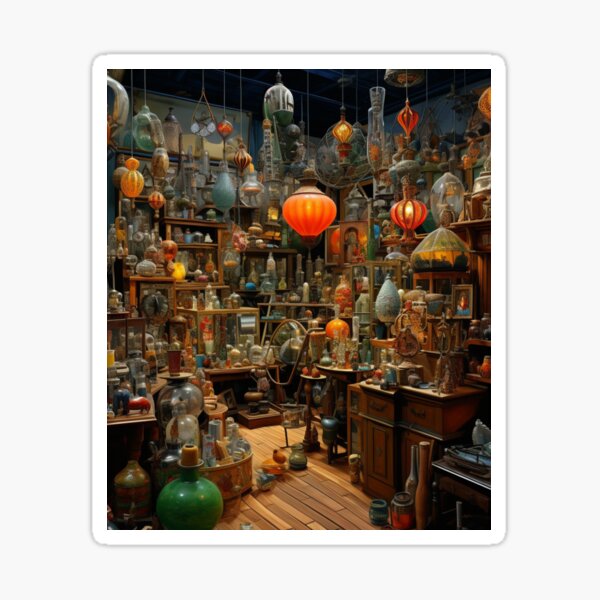 Vista previa del artículo con la obra « Mercadillo maximalista», diseñado y vendido por DesignArtique.