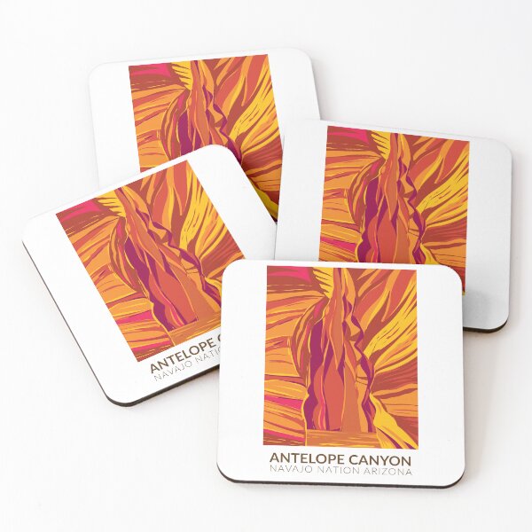 Item preview, Antelope Canyon Arizona Travel Art Vintage designed and sold by KrisSidDesigns.