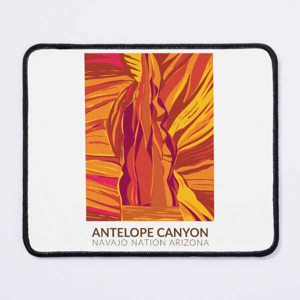 Item preview, Antelope Canyon Arizona Travel Art Vintage designed and sold by KrisSidDesigns.