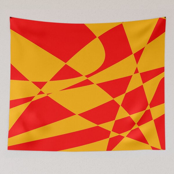 Item preview, red n gold pattern designed and sold by TotalPickle.