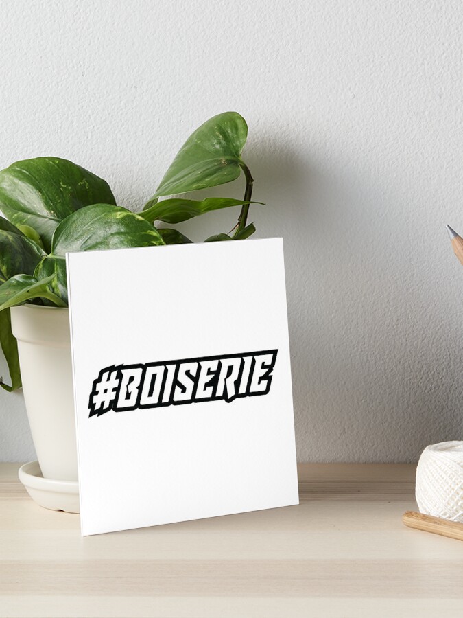 Sticker for Sale avec l'œuvre « #Boiserie » de l'artiste