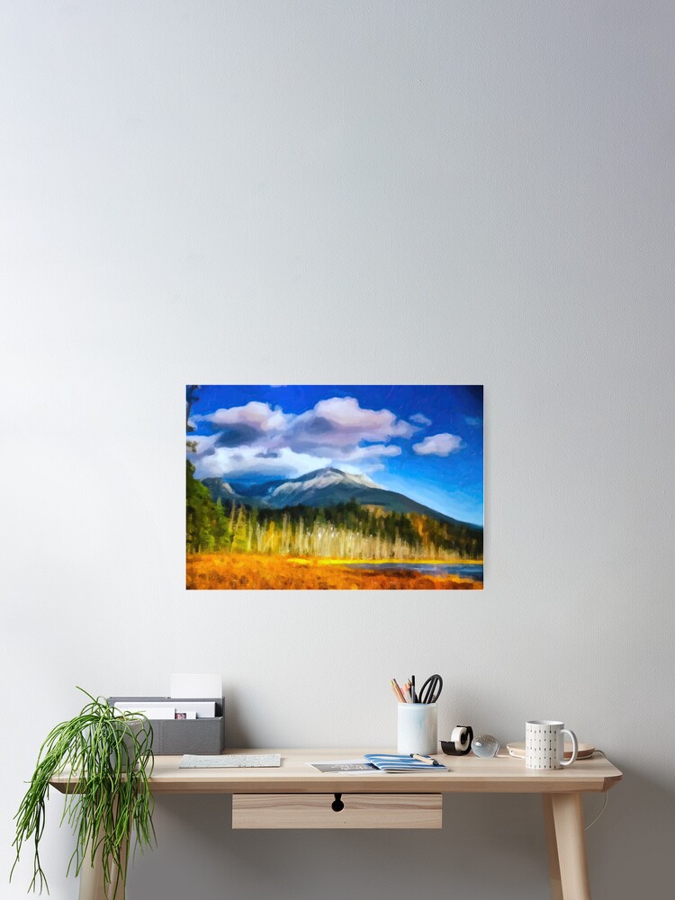 Thumbnail 2 of 3, Poster, Katahdin Dead Tree Pond designed and sold by RivenWaters.