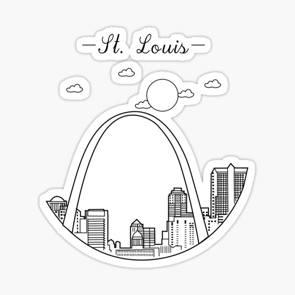 St. Louis City Skyline On St. Louis Fleur De Lis Flag Tie-Dye T