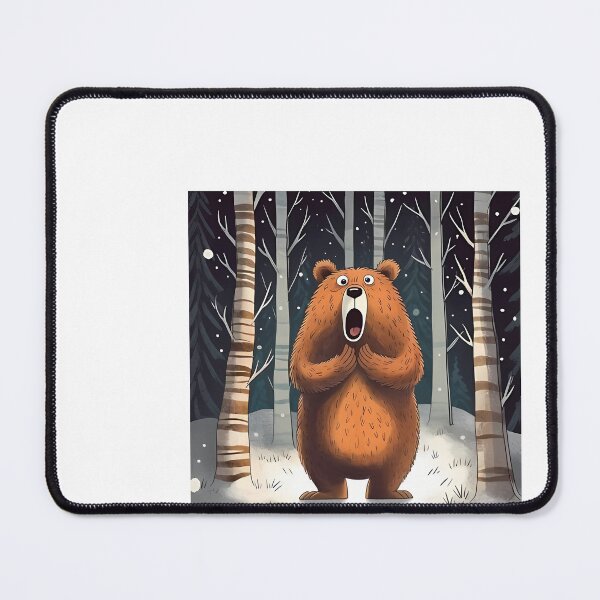 Item preview, a brown bear standing in the middle of a forest designed and sold by Dark Fantasy Store.