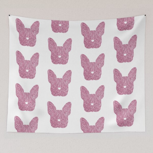 Item preview, pink french bulldog frenchies dog  designed and sold by PineLemon.
