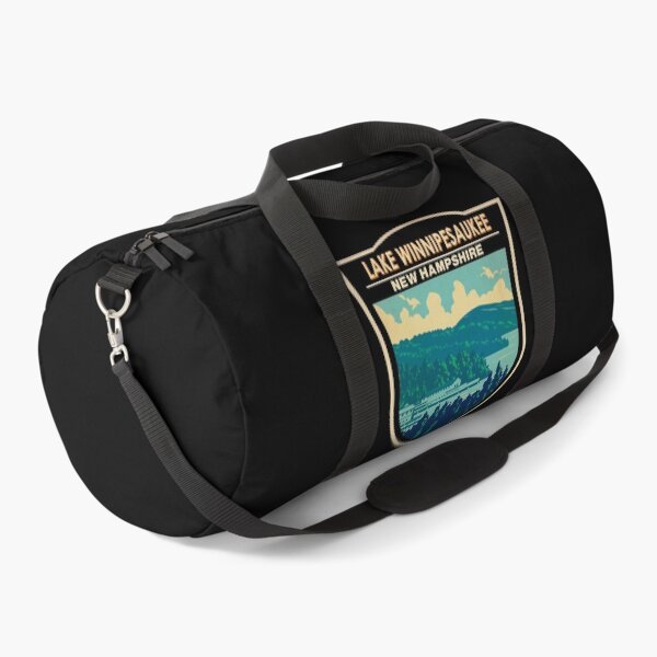 Item preview, Lake Winnipesaukee New Hampshire Travel Art Badge designed and sold by KrisSidDesigns.