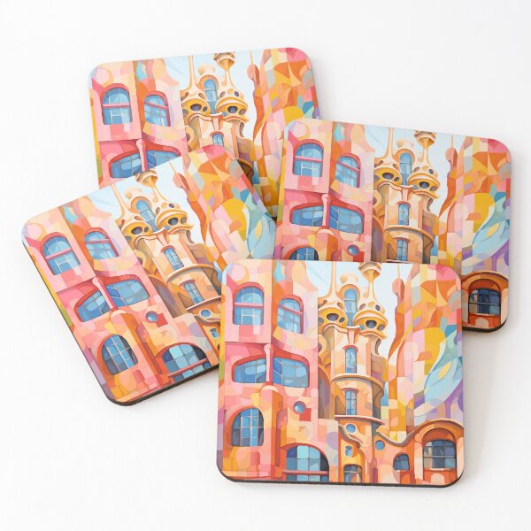 Item preview, Casa Batllo in Barcellona Abstract Art - Spain designed and sold by ArsUrbis.