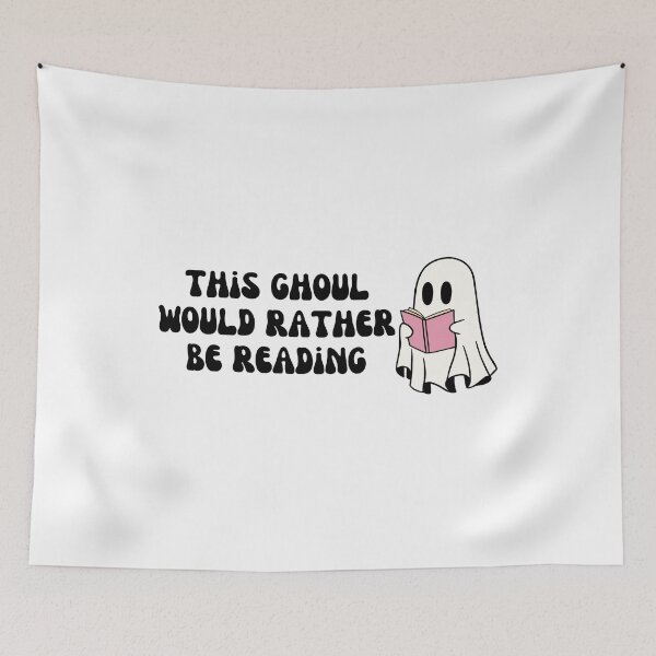 Item preview, This Ghoul Rather Be Reading designed and sold by OscarAndOphelia.
