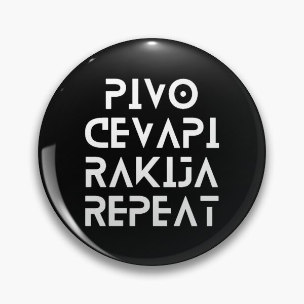Item preview, Pivo, Cevapi, Rakija, Repeat designed and sold by SammuraviS.