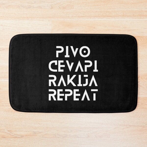 Item preview, Pivo, Cevapi, Rakija, Repeat designed and sold by SammuraviS.