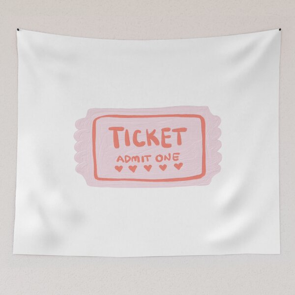 Item preview, cute ticket designed and sold by The-sun67.