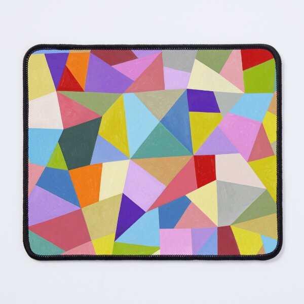 Aperçu de l'œuvre motif géométrique multicolore créée et vendue par pattypattern.