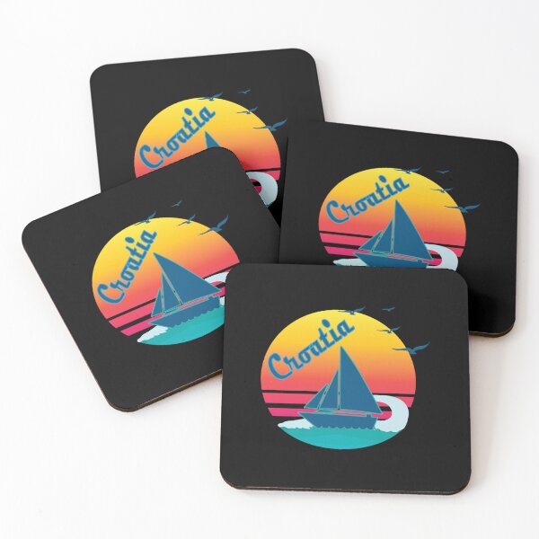 Item preview, Retro Vintage Croatia 2 Sunset, Croatia 2  designed and sold by SammuraviS.