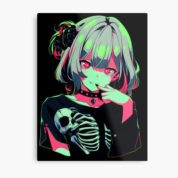 Kawaii Anime Girl Posters Online - Shop Unique Metal Prints