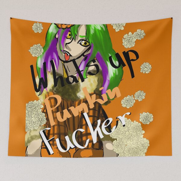 Item preview, What's up pumpkin fucker designed and sold by nekoandwolf1.