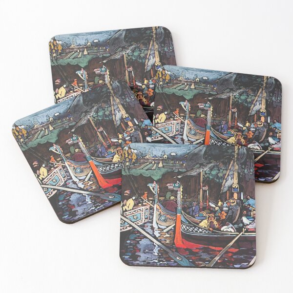 Item preview, Wassily Kandinsky | Volga Song, 1924 designed and sold by BossyCatHome.