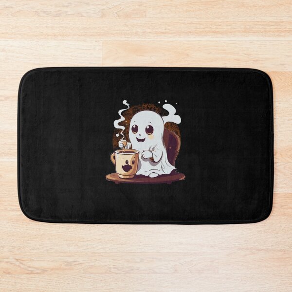Item preview, Cute Little Ghost Drinking Coffee Hallowen Costume designed and sold by Sutra-Lotus-Co.